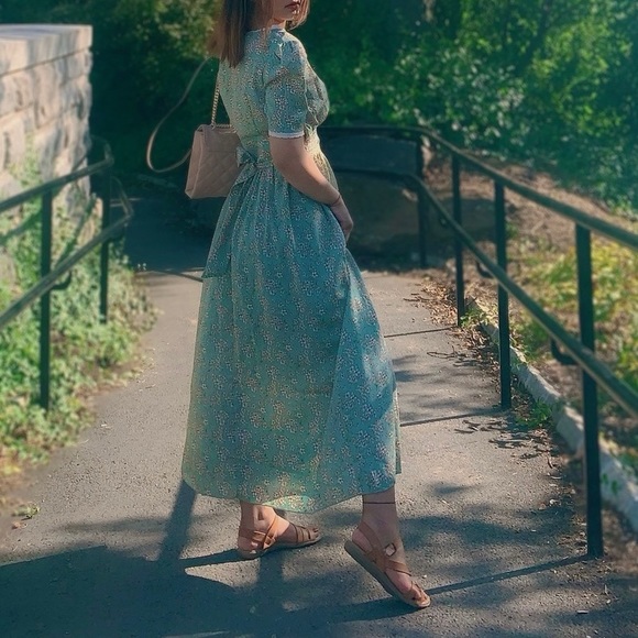 Floral maxi dress - Picture 3 of 4